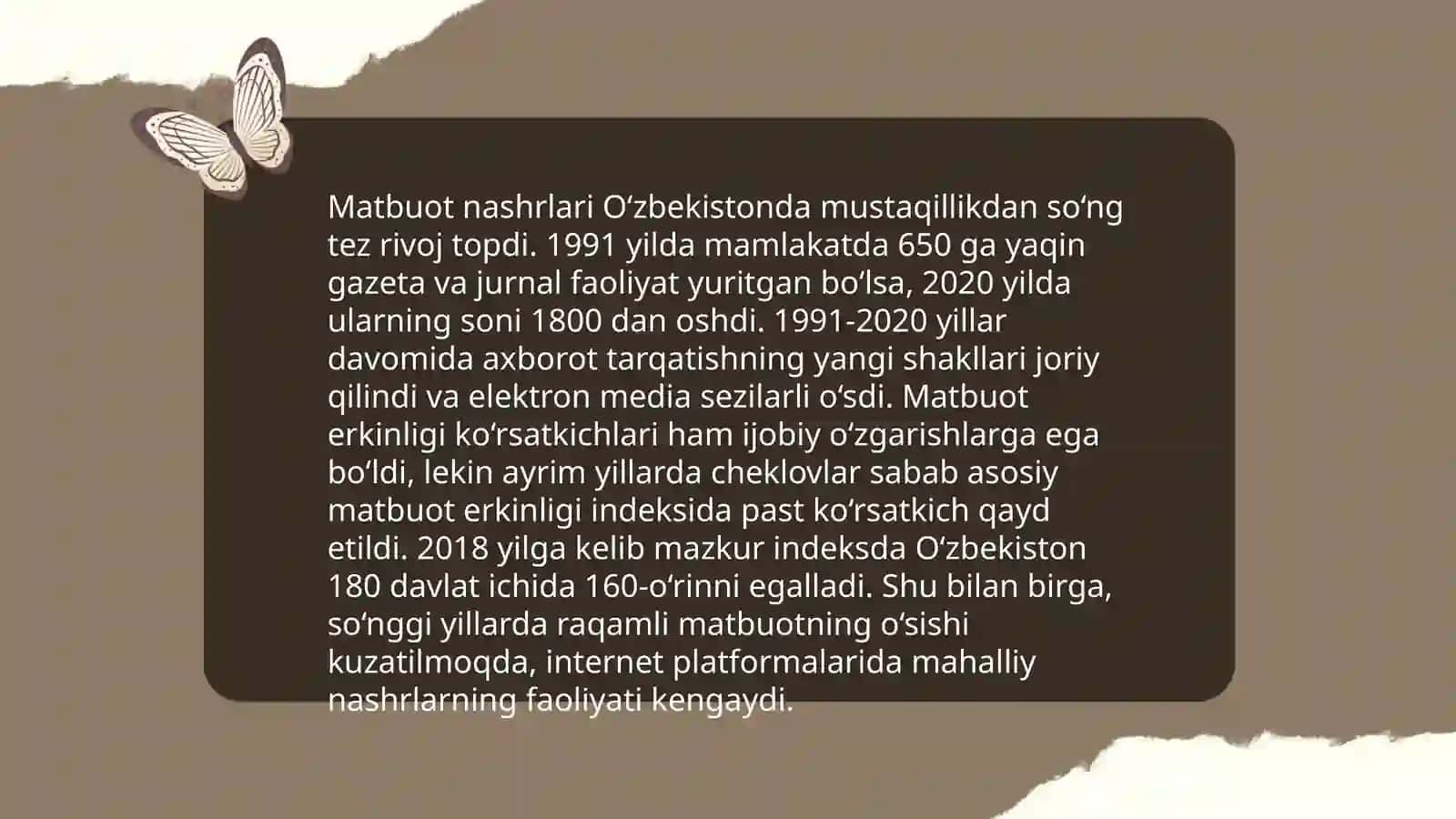 Ovozli yangiliklarning paydo bo'lishi 4