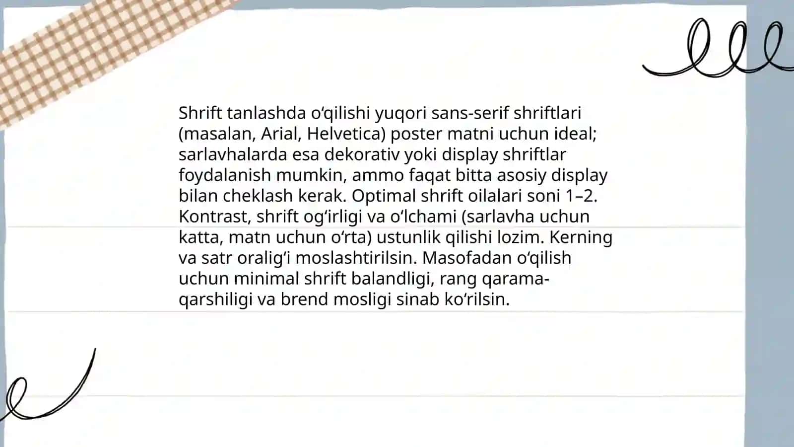 Plakat harflar bilan yozish usullari 4