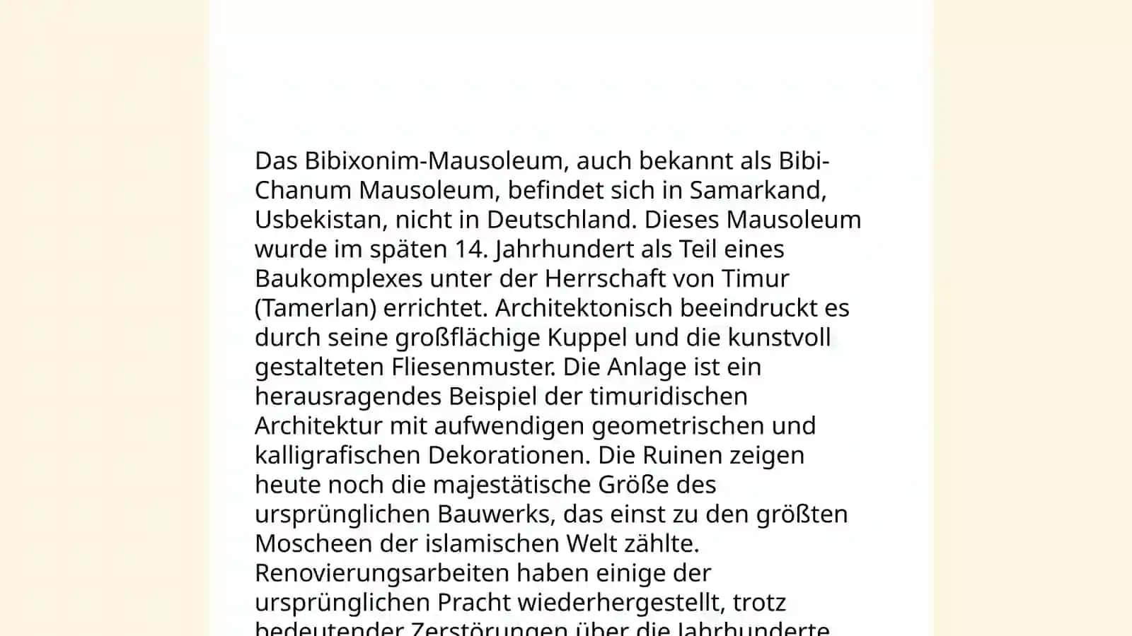 Bibixonim Maqbarasi 4