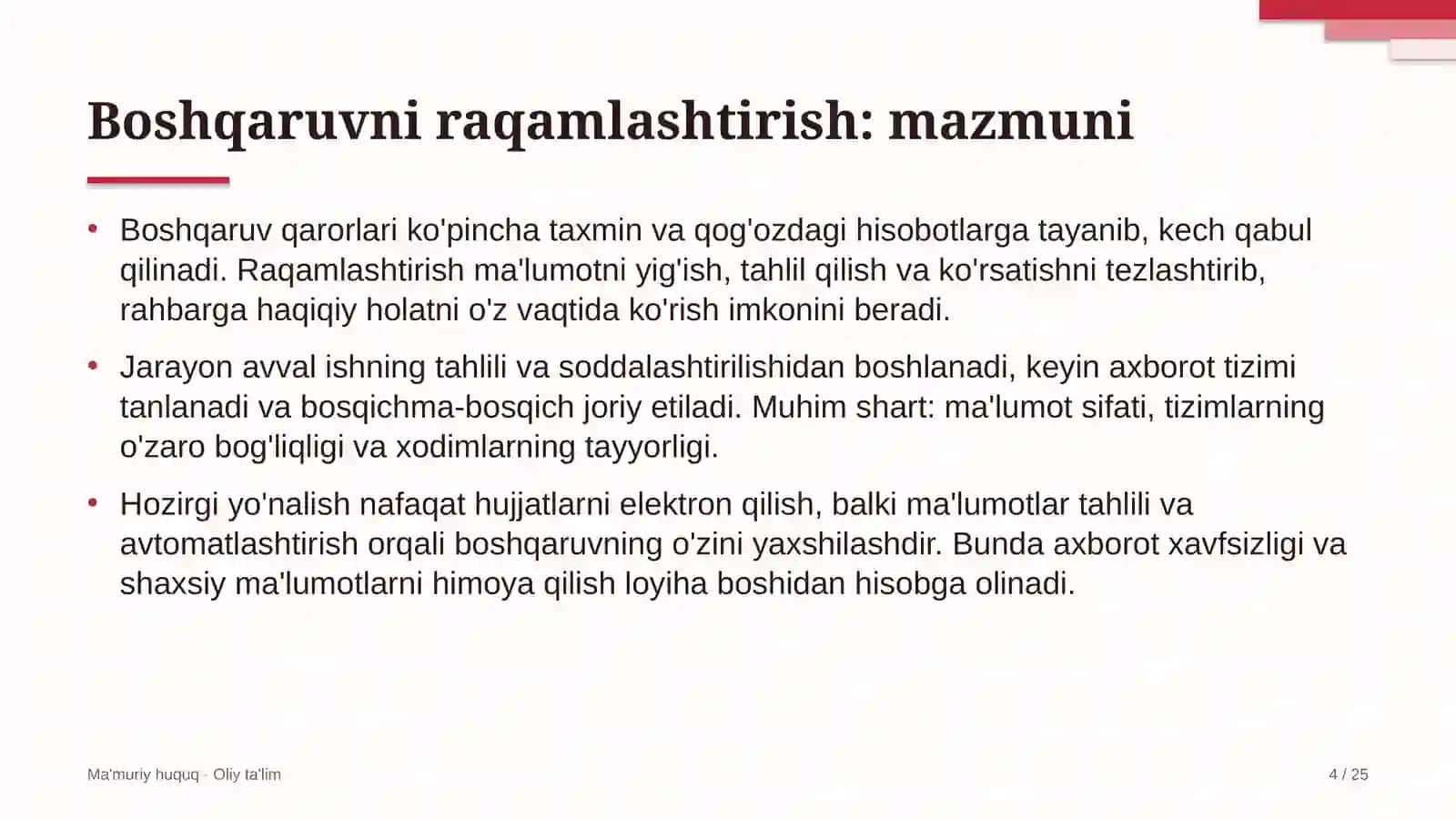 Avtoservis korxonalarida boshqaruvni raqamlashtirish 4