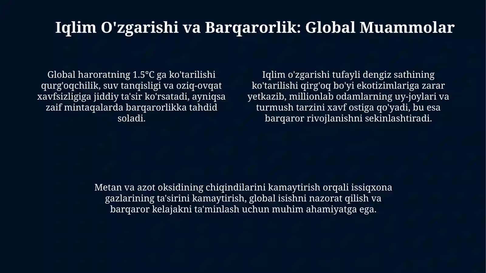 GLOBAL JARAYONLAR VA BARQAROR TARAQQIYOT FALSAFASI 4