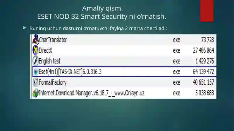 EsetNOD32 Smart Security 6 4