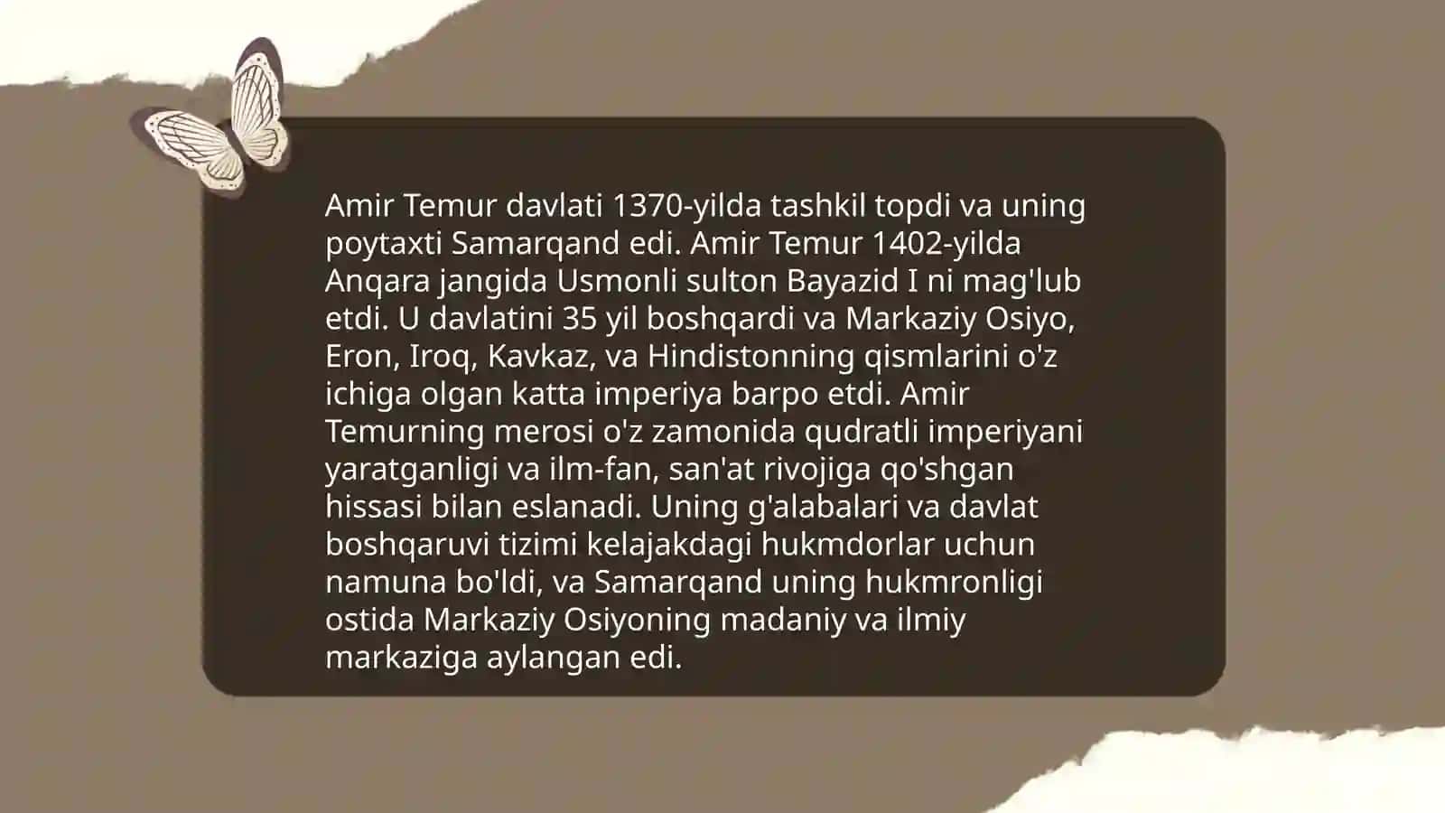 Oʻzbekiston tarixi 4