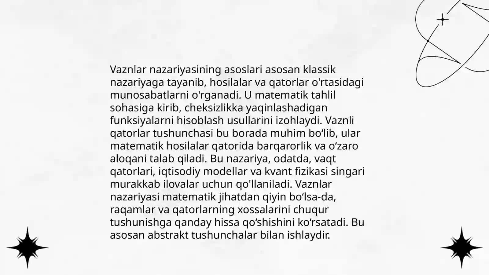 Funksiyaning vazni 4