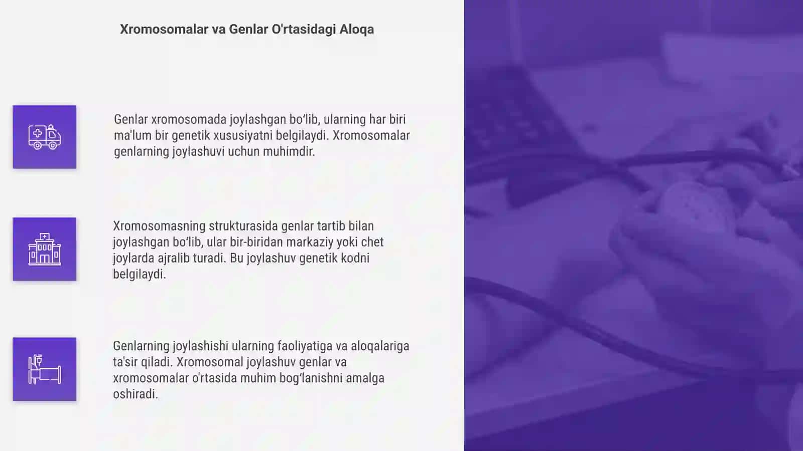 Genlarning xromosomada joylashishi 4