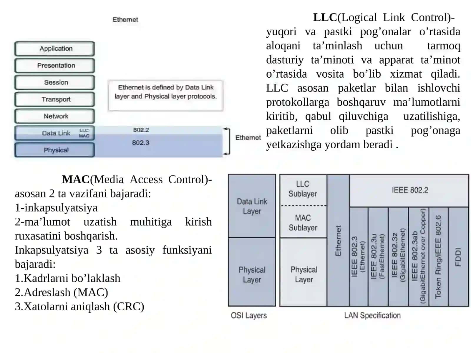 Канал поғонаси (Ethernet, Виртуал локалтармоқлар-VLAN) 4