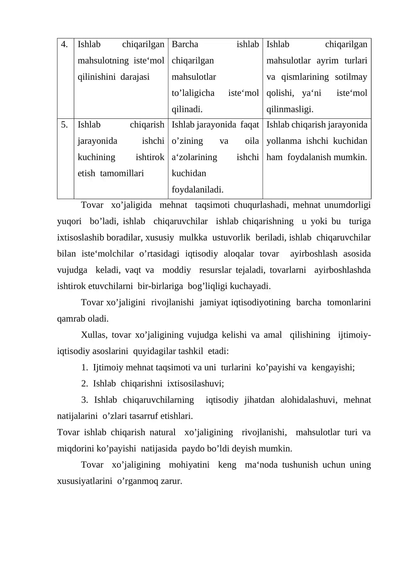 “Tovar-pul munosabati” 4