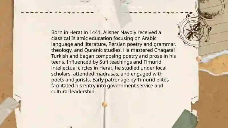 Alisher Navoiy haqida maʼlumot 4