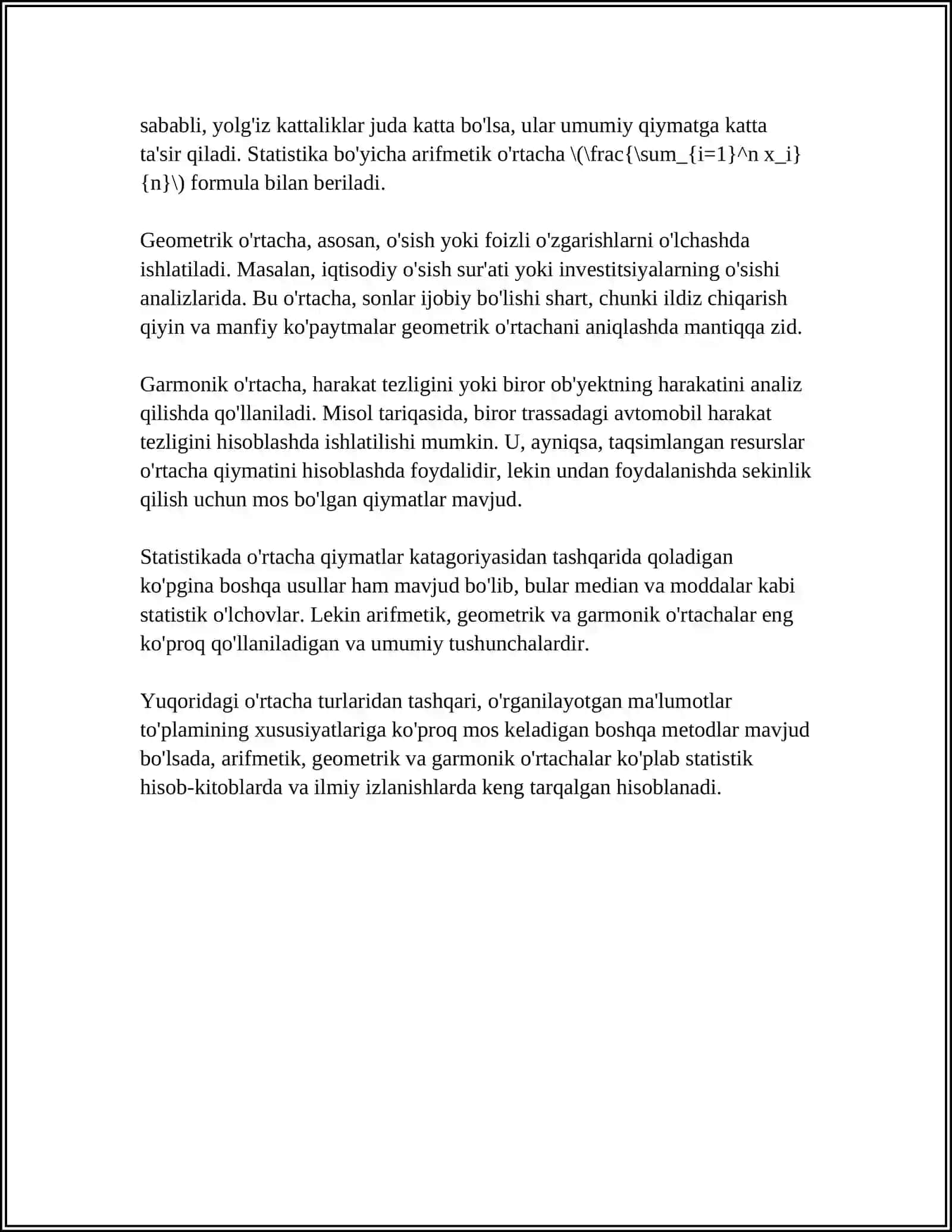 MATEMATIK KUTILISH VA DISPERSIYA XOSSALARI 4