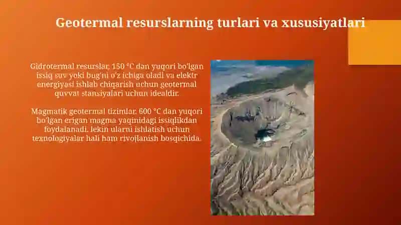 Yer qobig'idagi issiqlik oqimi va geotermal energiya manbalari 4