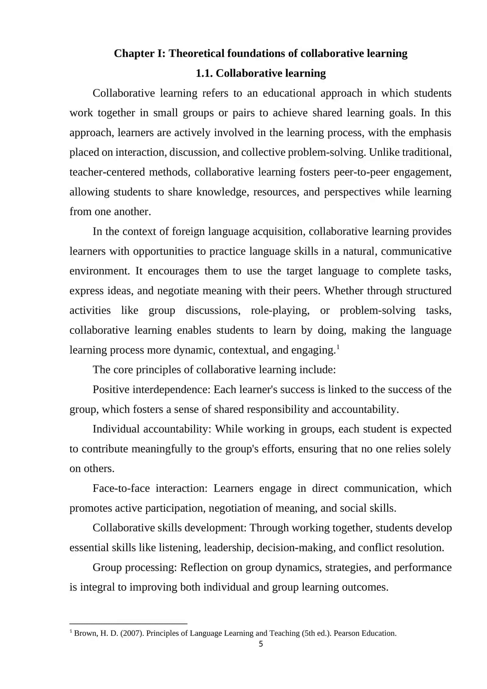 Collaborative Learning Strategies in Foreign Language 4