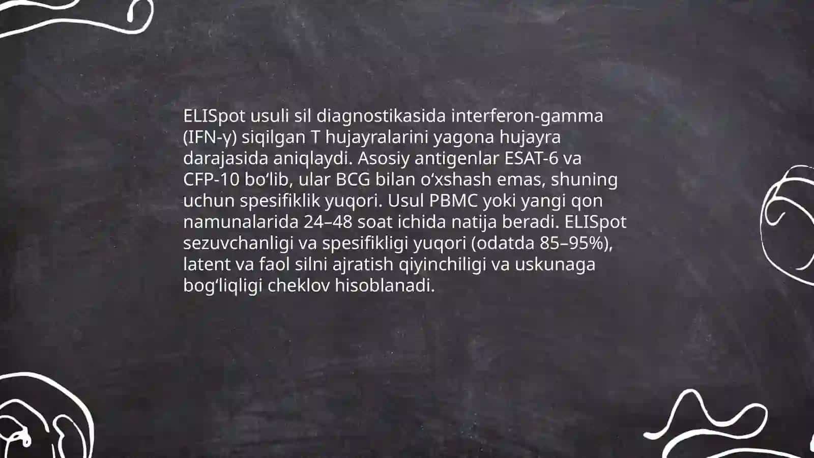 Interferon-gamma chiqarish testlari (IGRA): QuantiFERON va T‑SPOT.TB 4