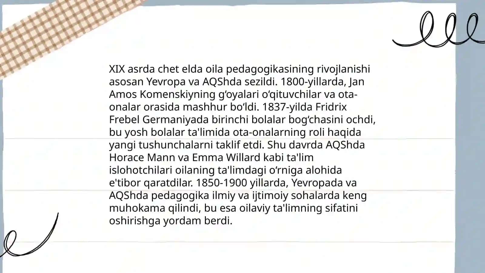 Chet elda oila pedagogikasi rivojlanish tarixidan 4