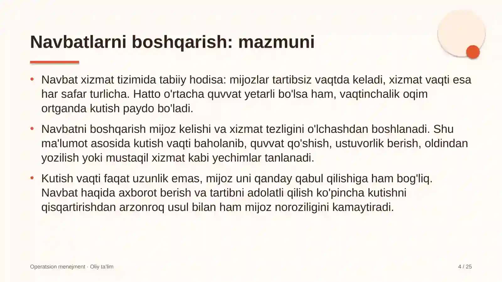 obodonlashtirish boshqarmalarida navbatlarni boshqarish 7296 4