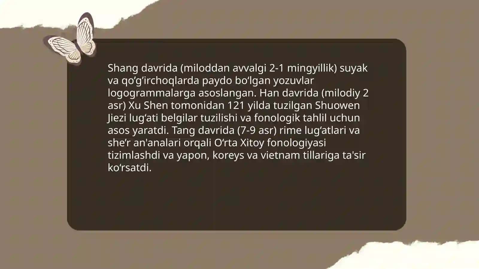 Xitoy tilshunoslining taraqqiyoti 4