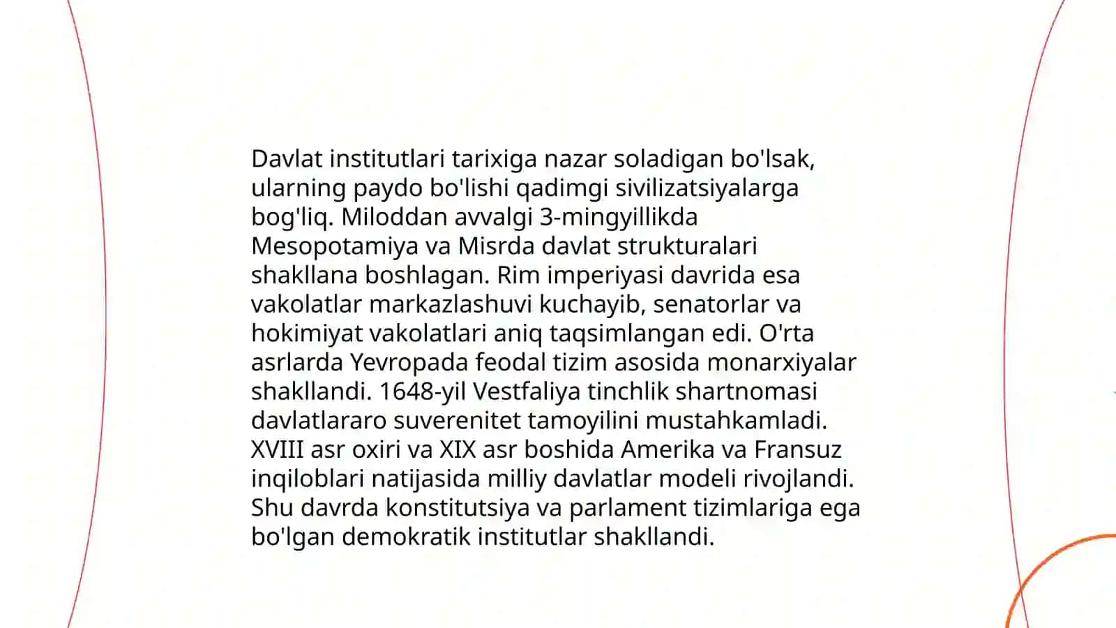 Davlat institutsional tashkilot sifatida 4