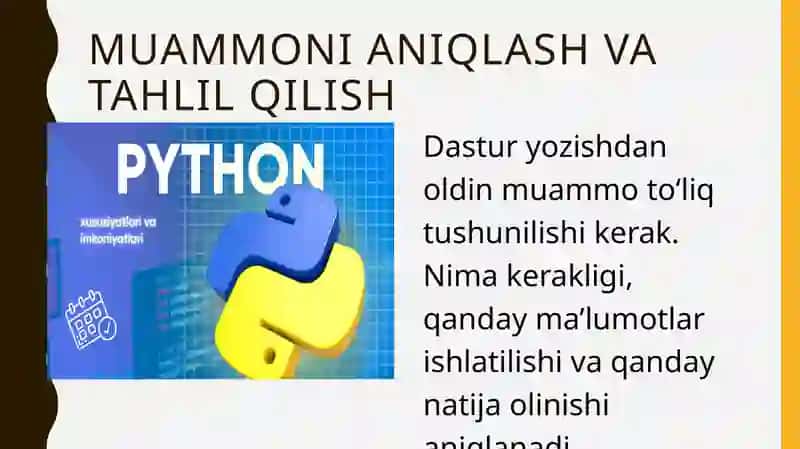 Dastur yozish qoidalari 4