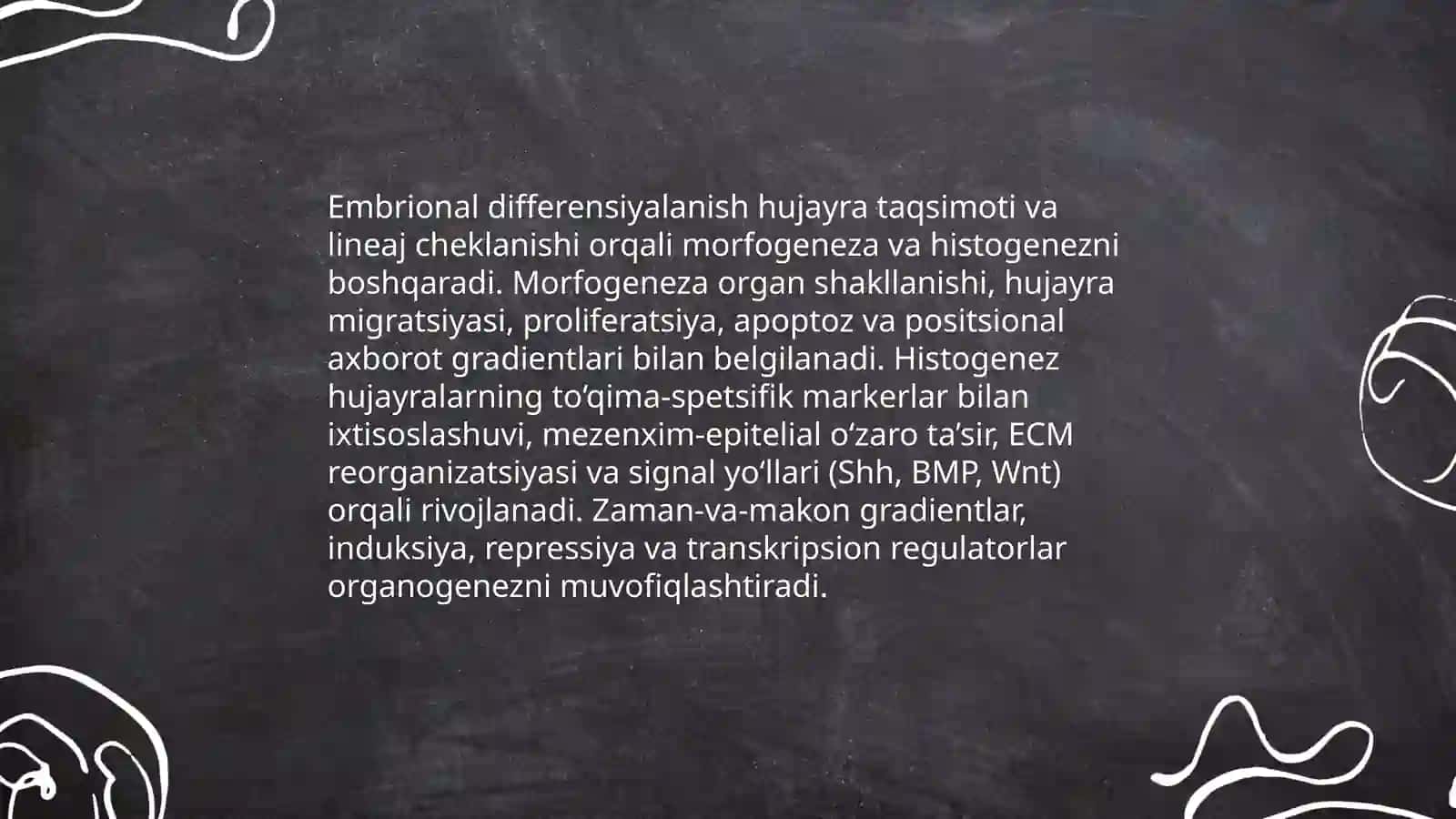 Ontogenez mexanizmlari 4