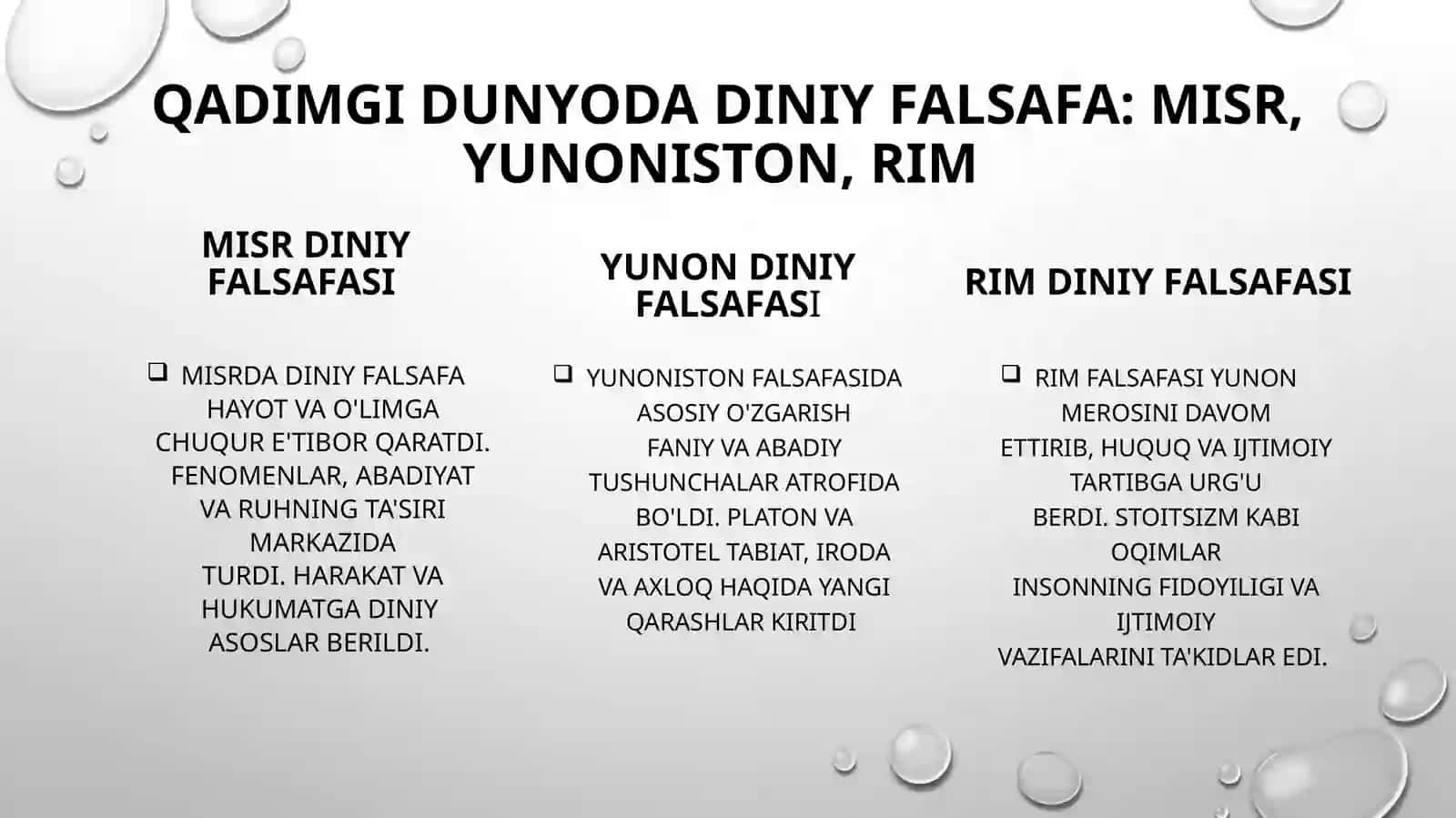 Tarixiy Taraqqiyotda Diniy Falsafaning Ta'siri 4