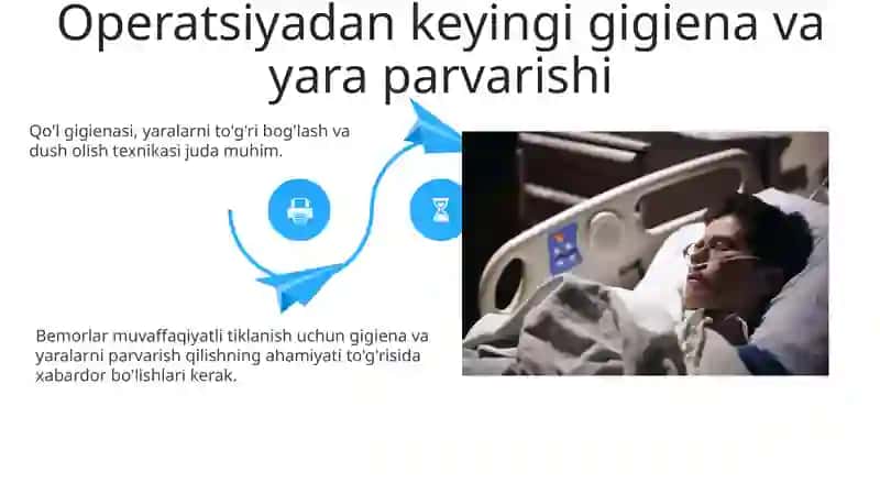 Xirurgik bemorlarni parvarish qilish asoslari. Bemor gigiyenasi 4