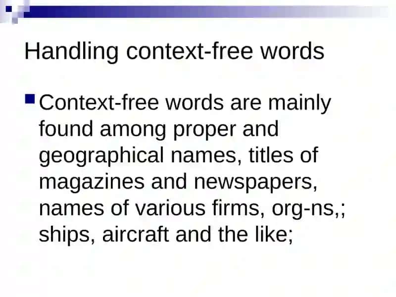 LEXICAL PROBLEMS OF TRANSLATION 4