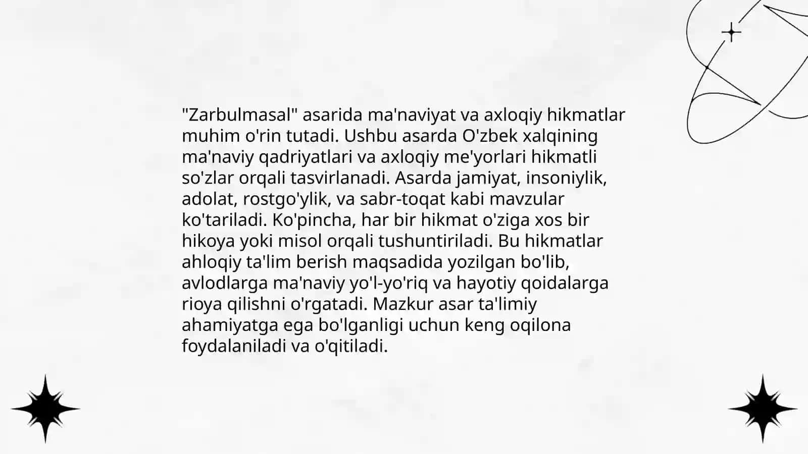 Zarbulmasal 4
