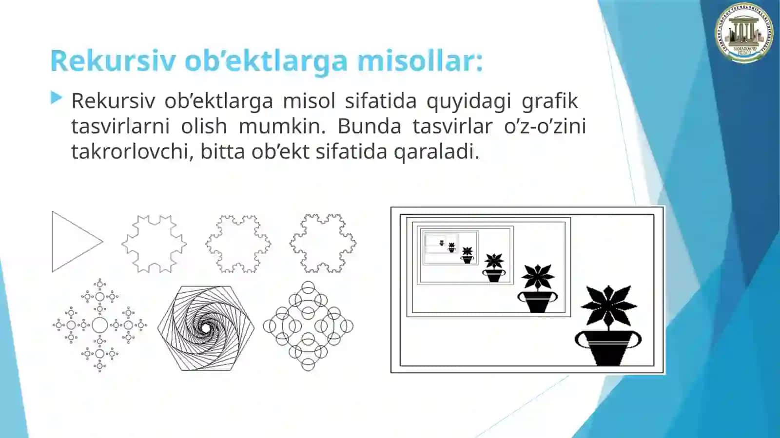 Rekursiv algoritmlar 4