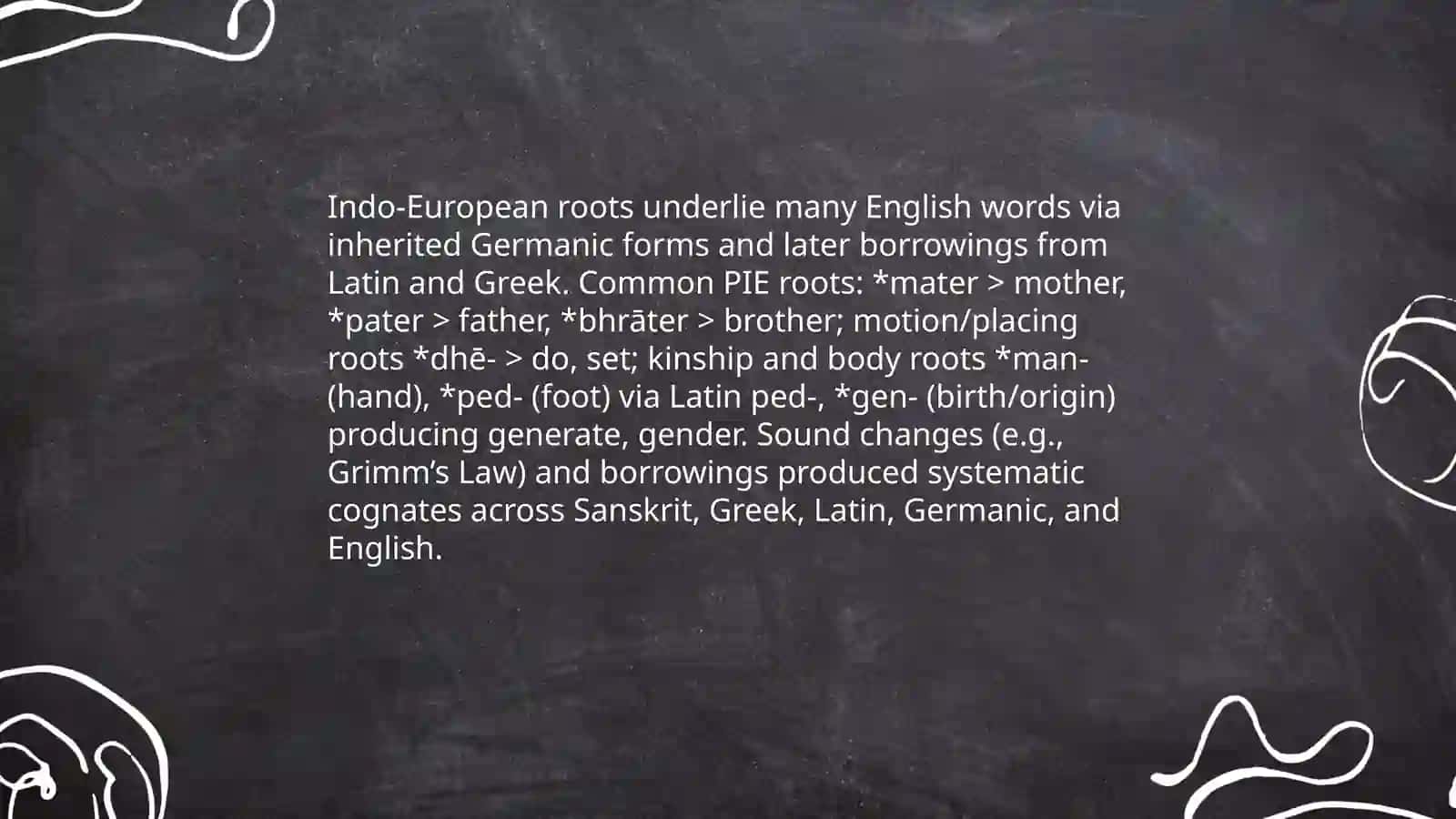 Etymology 4