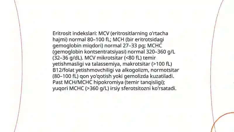 Anemiyalar labarotor differensial diagnostikasi 4