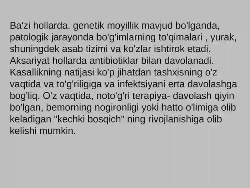 Lyme Borreliosis.Layme kasaligi 4