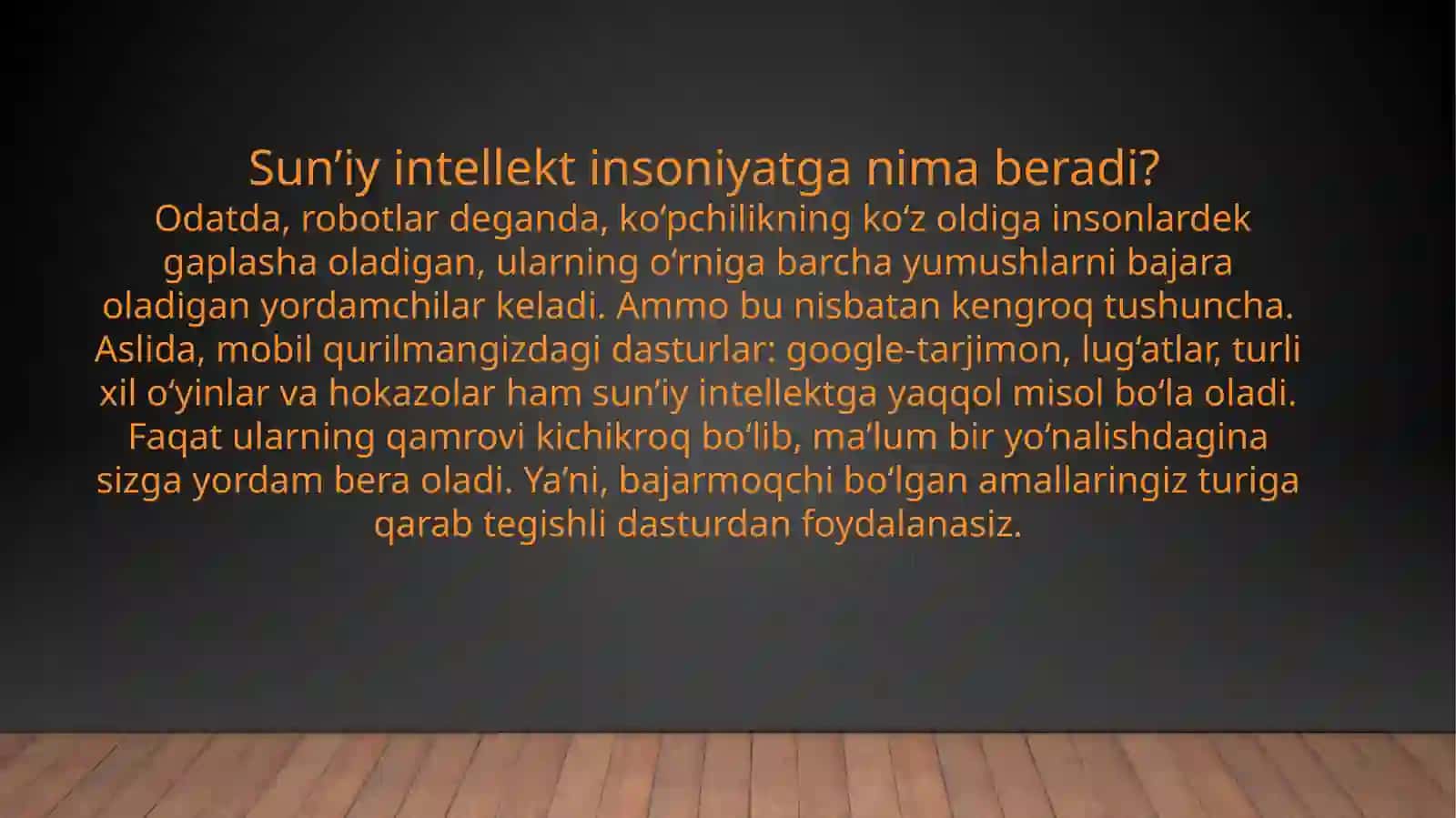 Sun’iy intellekt 4
