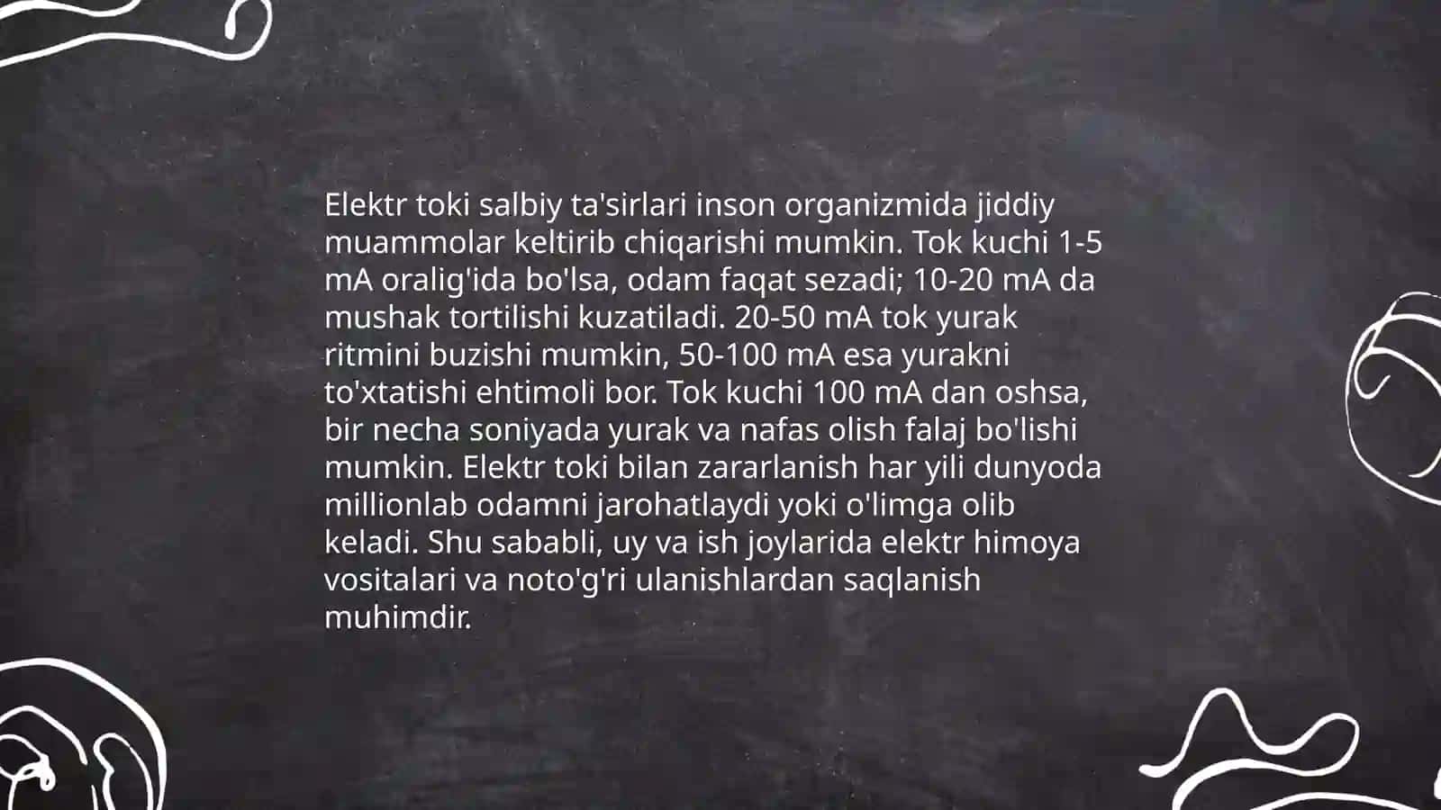 Elektr xavfsizligi asoslari 4