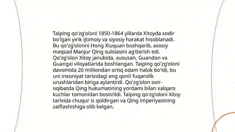 Qing sulolasining inqirozi 4