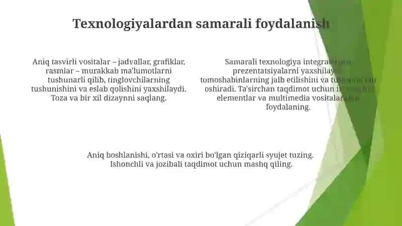 Presentation Development Techniques 4