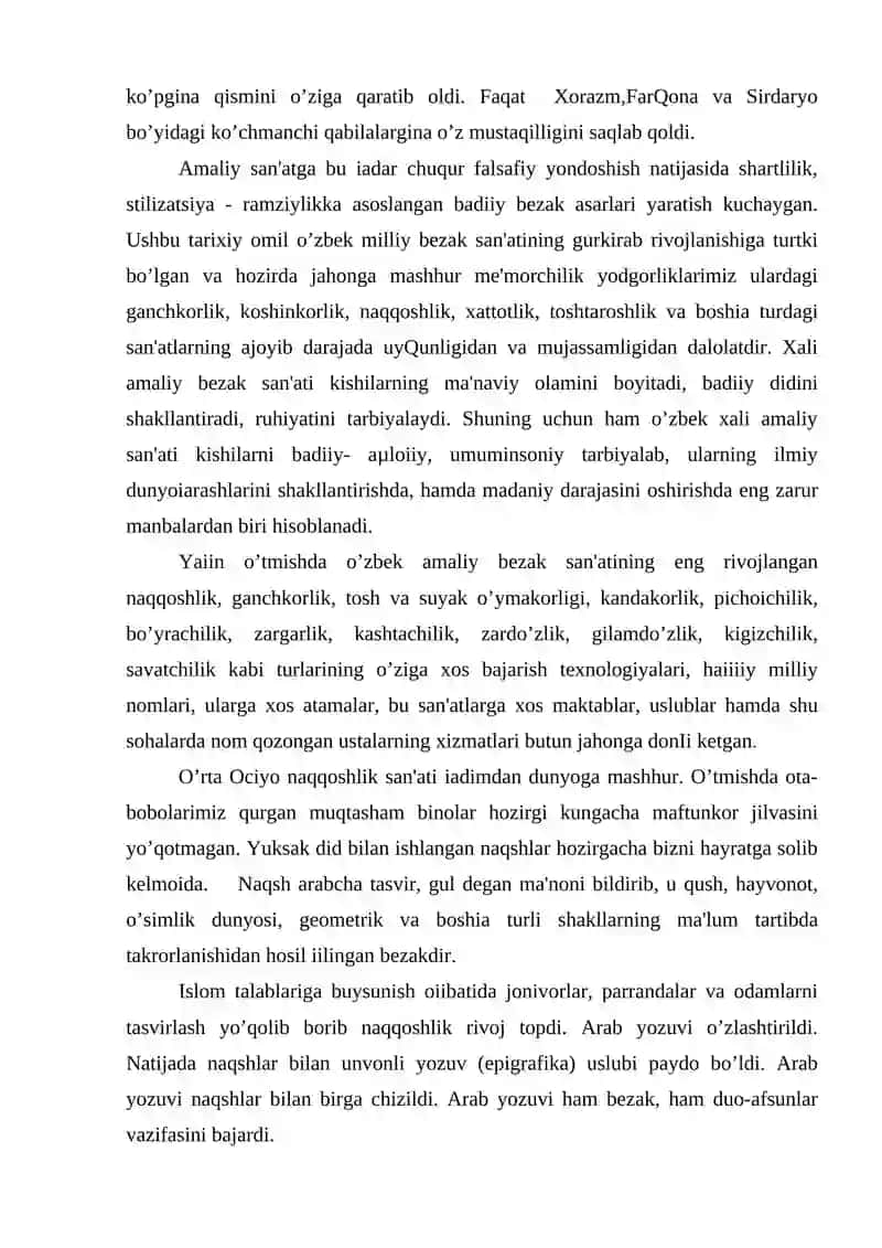 Naqqoshlik san'ati 4