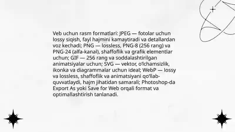 Adobe Photoshop va Web-grafika 4