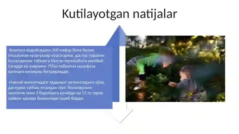 Tabiat bilan tanishtirish dasturi 4
