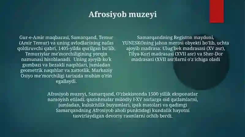 Marhamat tumanidagi tarixiy joylar 4