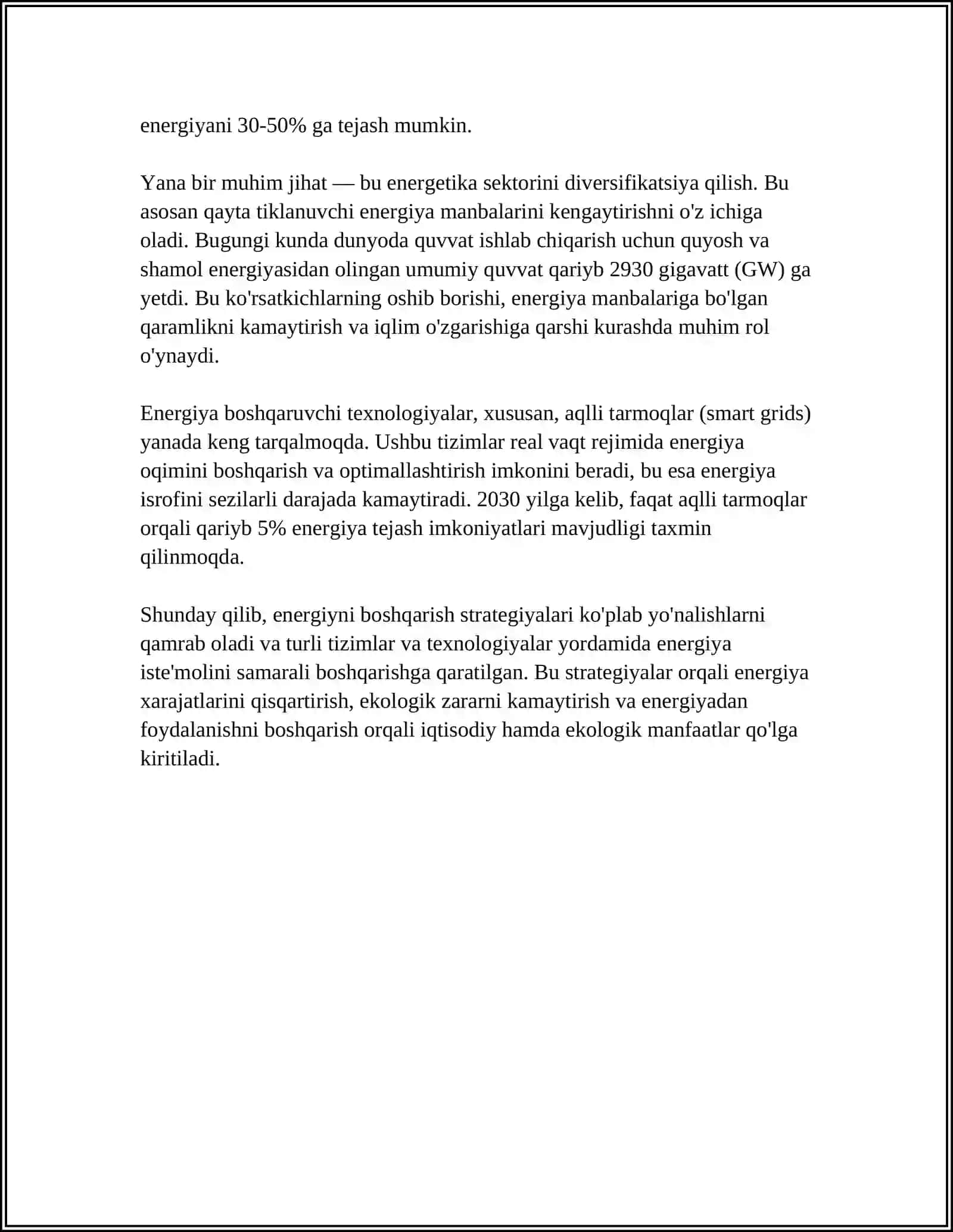 ENERGIYA ALMASHINUVINING BOSHQARILISHI 4