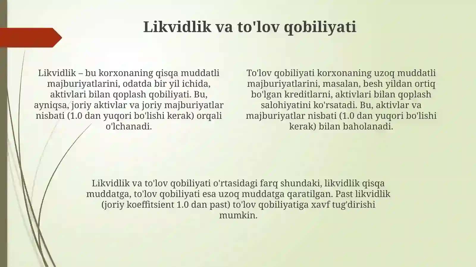 Moliyaviy holat tahlili 4