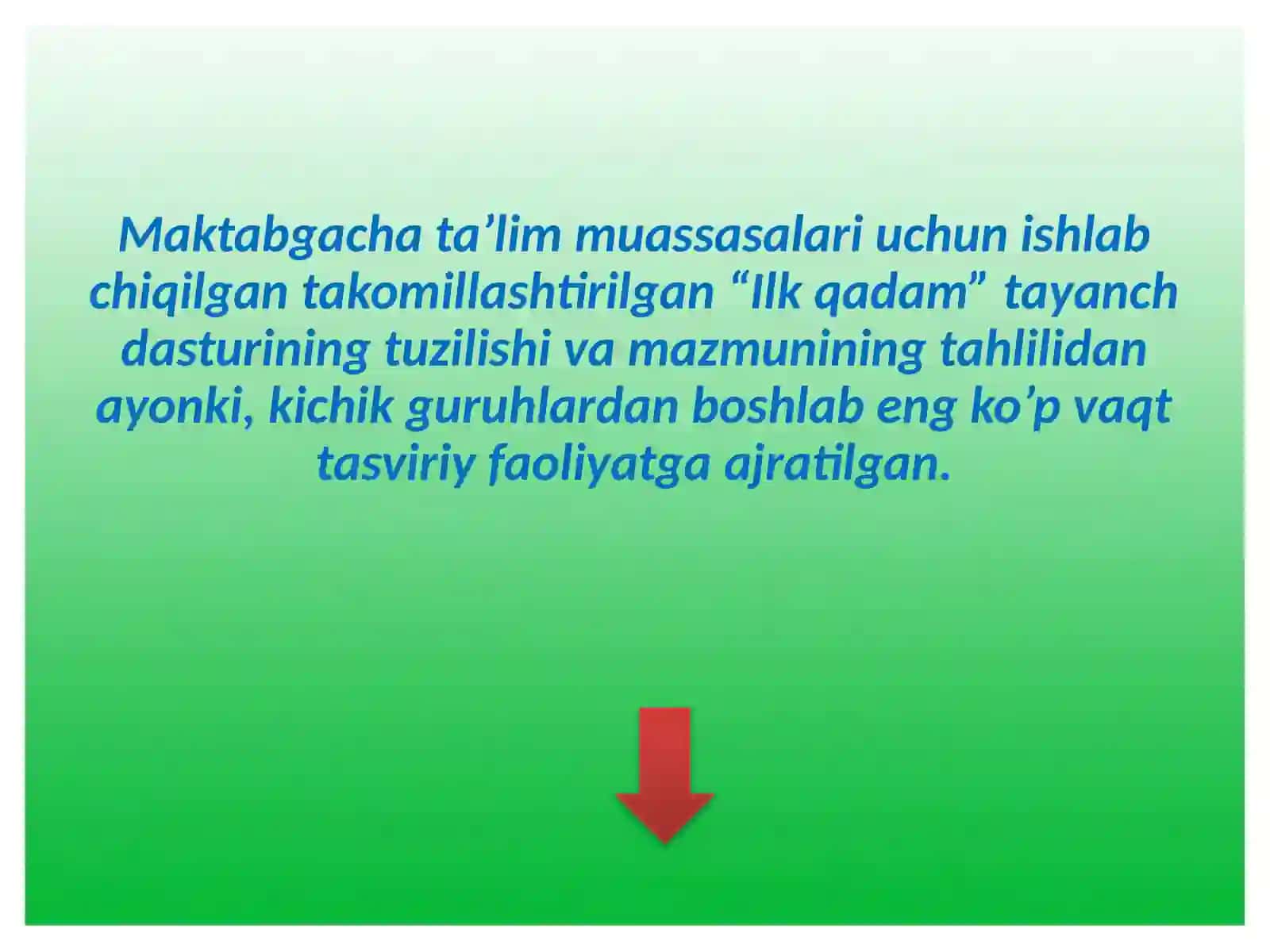 Maktabgacha yoshdagi bolalarni xar tomonlama rivojlantirishda tasviriy faoliyat turlari va uning ahamiyati 4