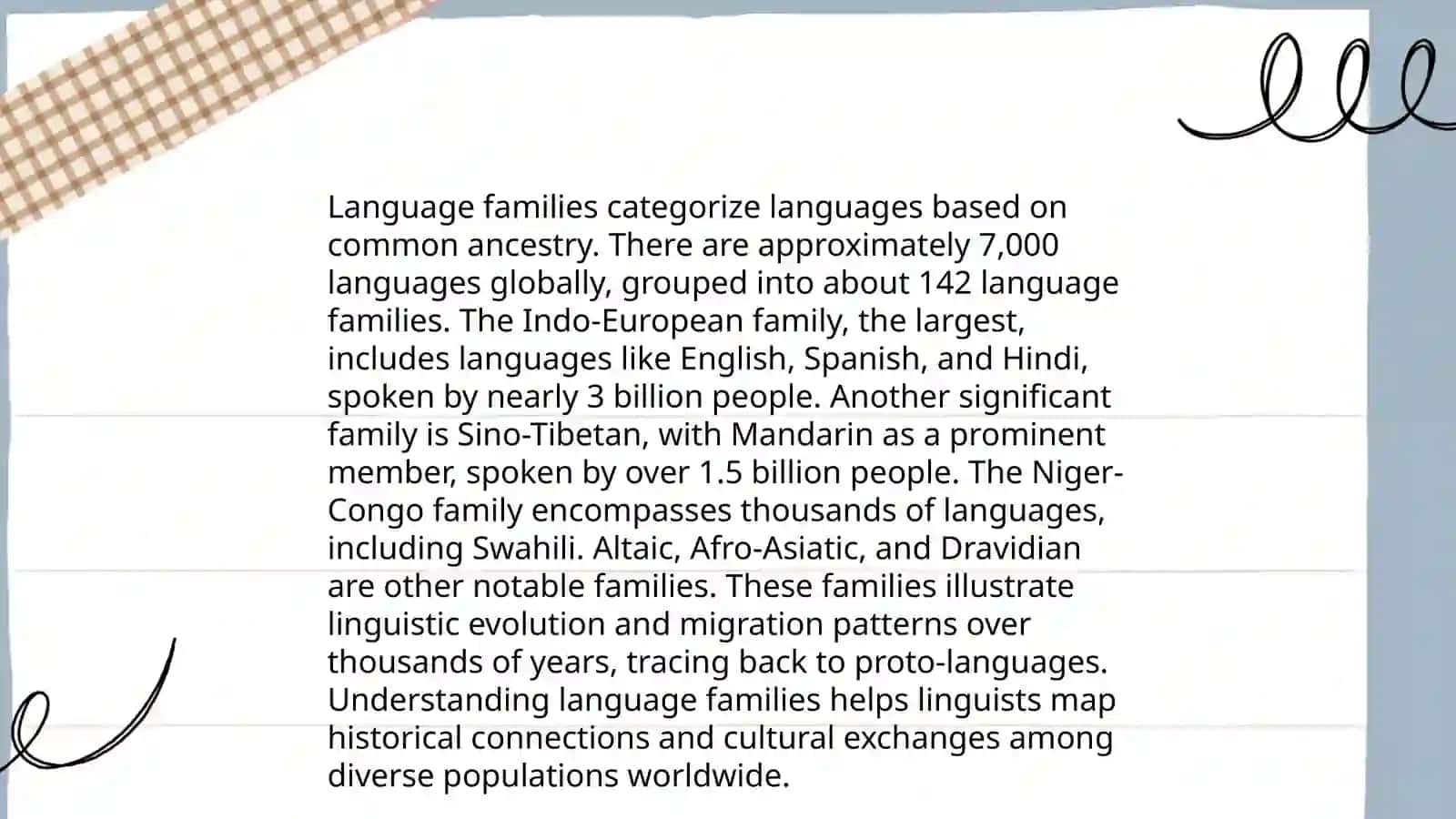 World languages 4