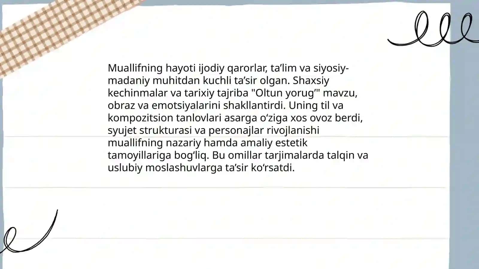 Oltun yorug' 4