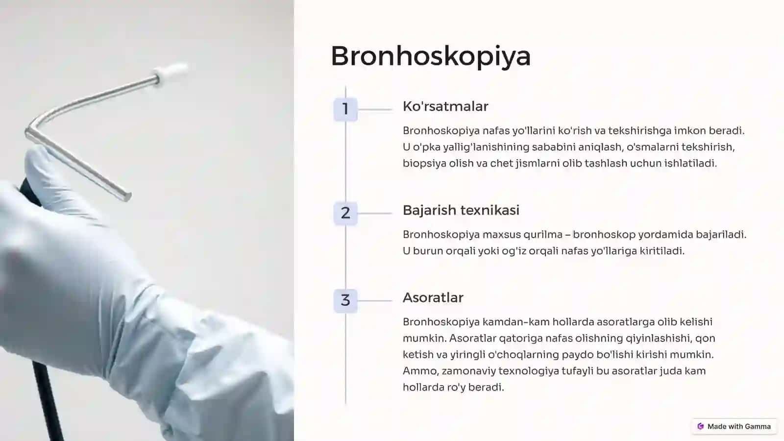 Nafas olish azolari kasalliklarini zamonaviy laboratory instrumental tekshiruv usullari 4