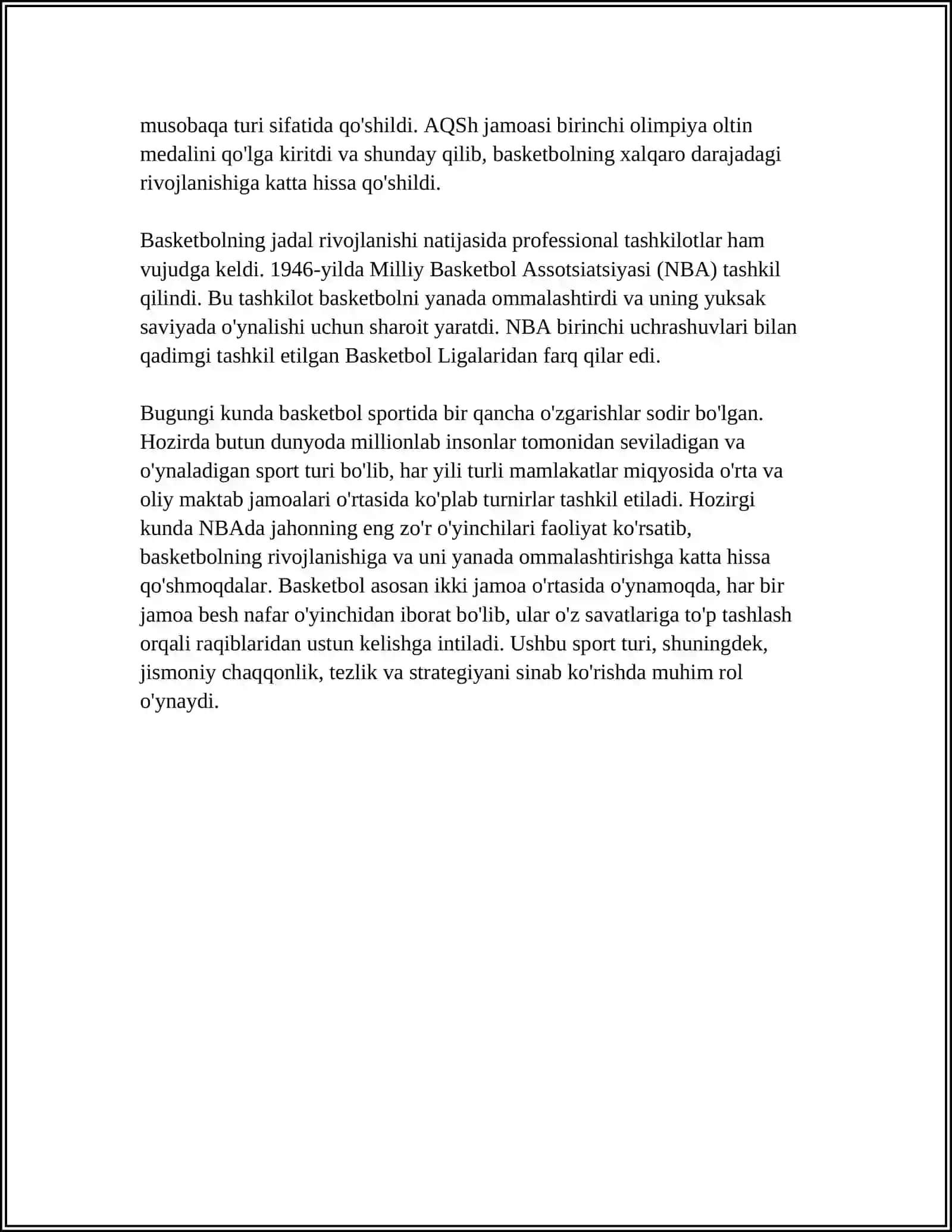 BASKETBOL 4