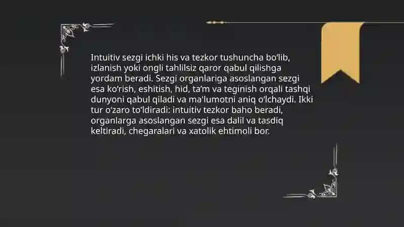 Sezgi 4