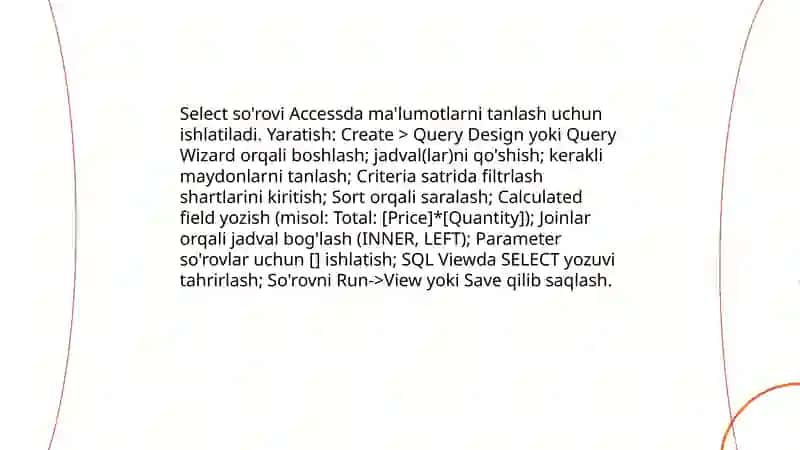 Microsoft Access 4