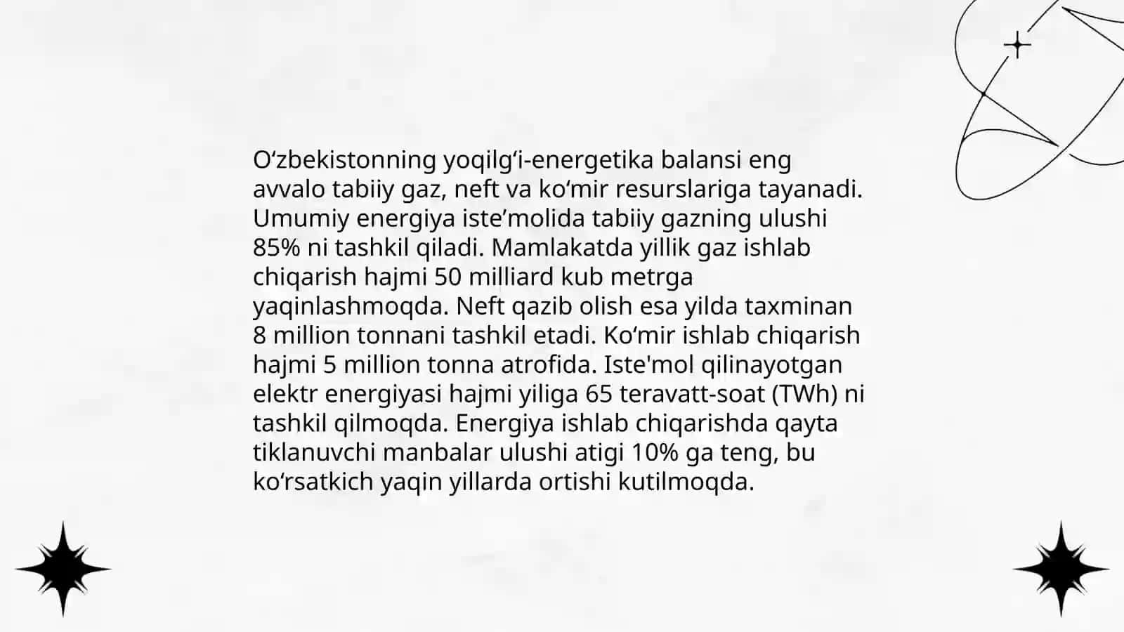 Energiya almashinuvining boshqarilishi 4