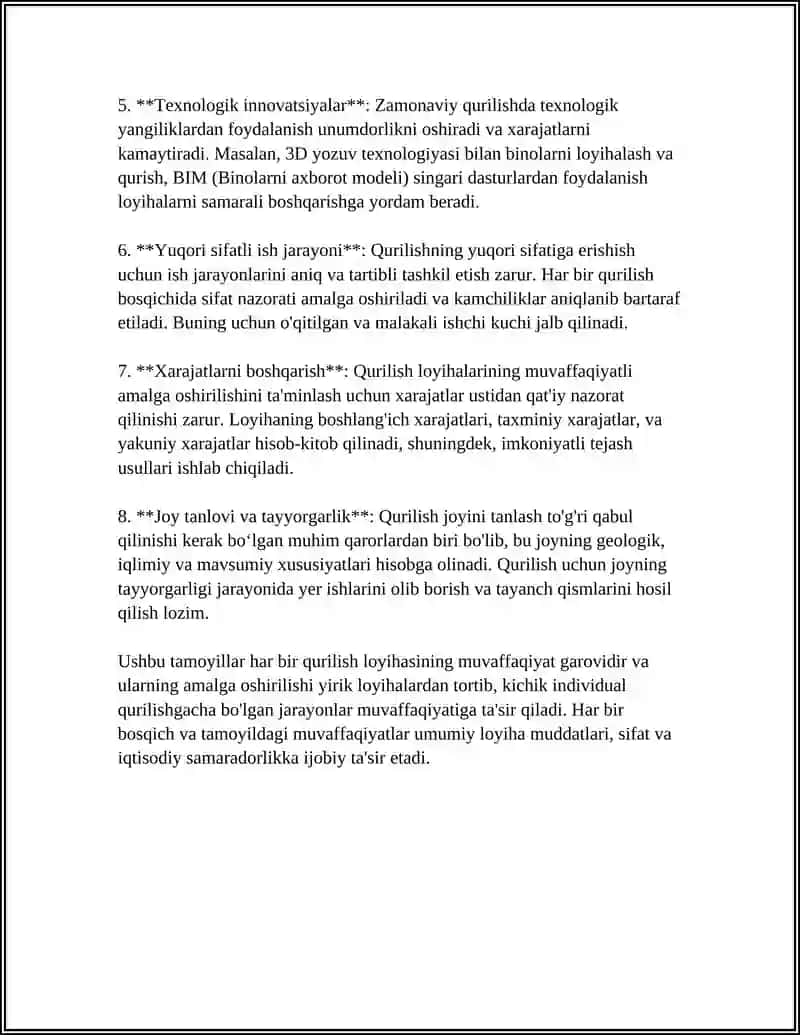 IBTIDOY JAMOANING QURILISH FOALIYATI 4