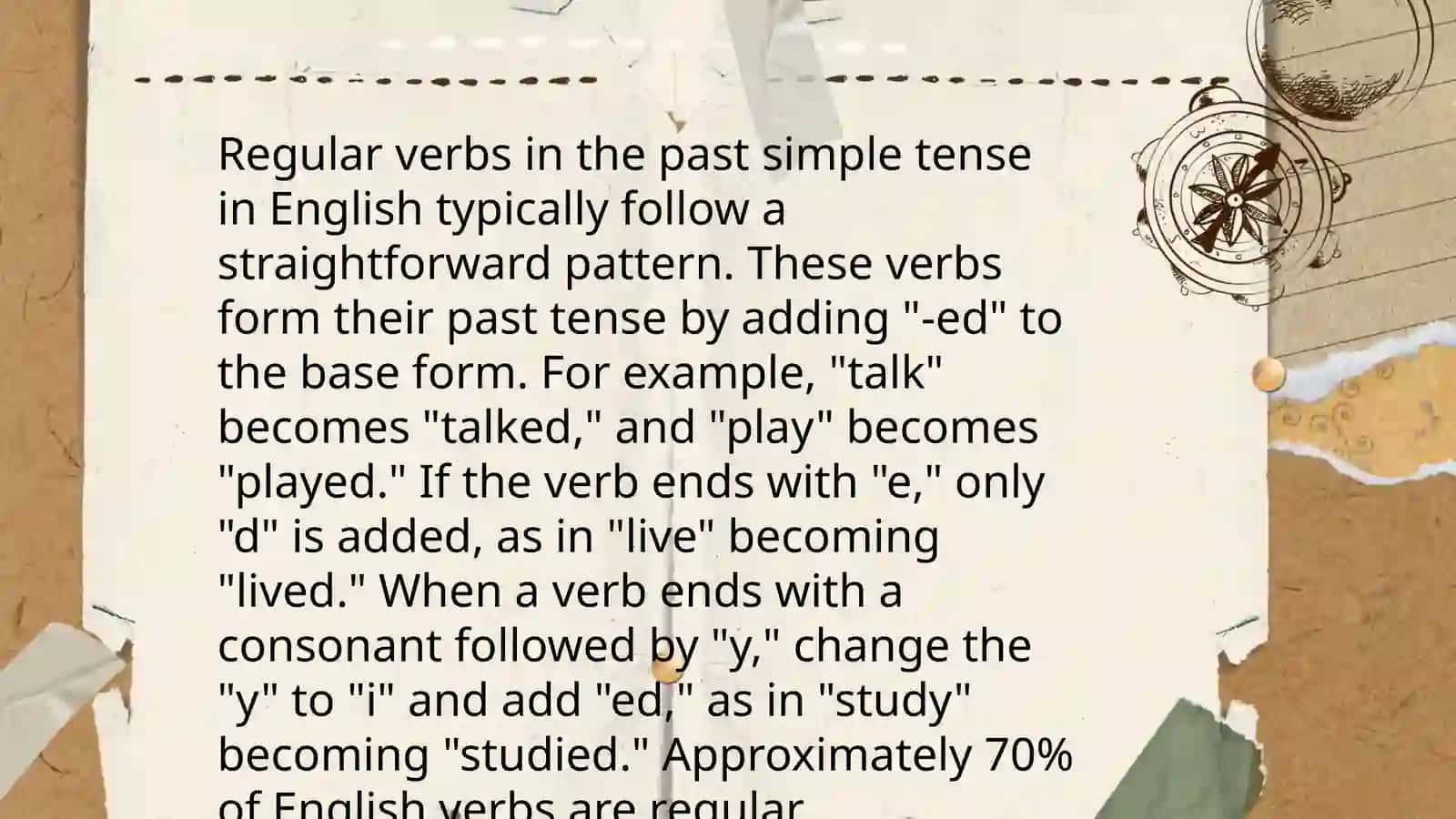 Past simple 4